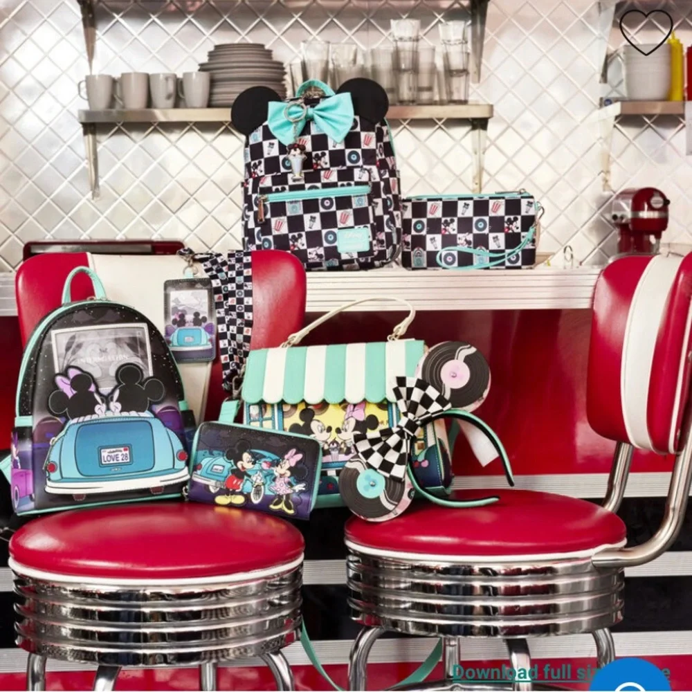 Loungefly Disney100 Mickey Mouse Classic Tassel Bag Charm 🆕 - Picture 2 of 7